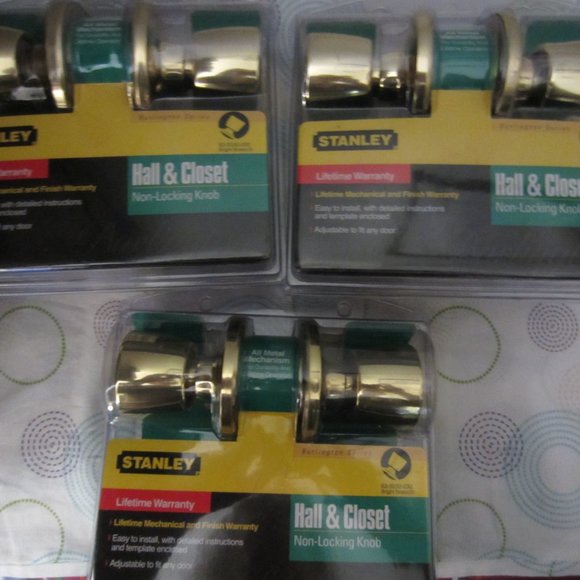 Stanley Other 3stanley Lifetime Warranty Hall Closet Nonlockinggold